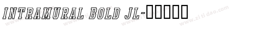 Intramural Bold JL字体转换